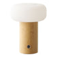Stafford Bordlampe - Bordlampe, Genopladelig, Bambus/Metal/Pe, Natur/Hvid  ⎮ 5713917042685 ⎮ 6700002 