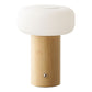 Stafford Bordlampe - Bordlampe, Genopladelig, Bambus/Metal/Pe, Natur/Hvid  ⎮ 5713917042685 ⎮ 6700002 