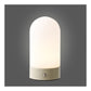Ashford Bordlampe - Bordlampe, Genopladelig, Metal/Pe, Beige/Hvid ⎮ 5713917042692 ⎮ 6700003 
