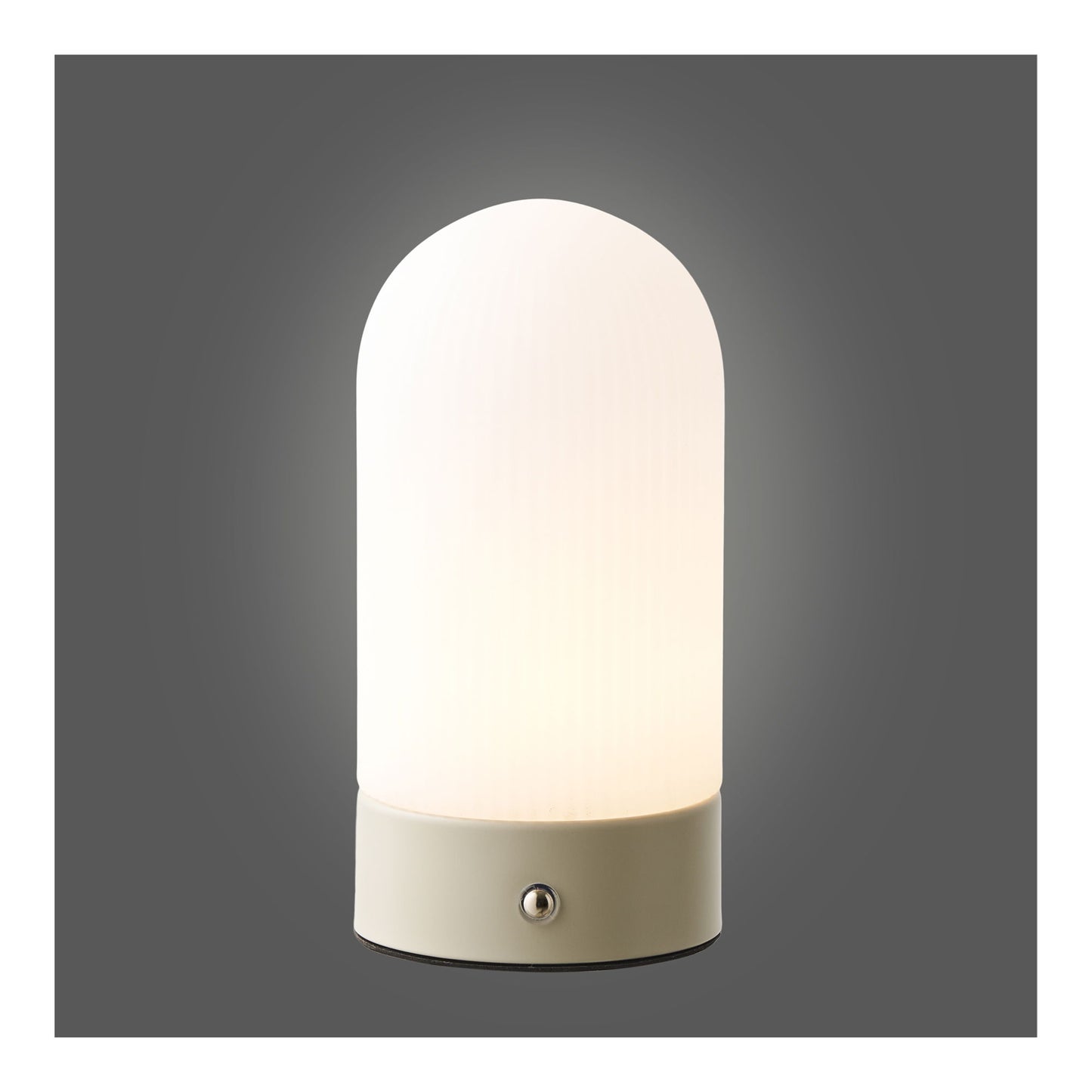 Ashford Bordlampe - Bordlampe, Genopladelig, Metal/Pe, Beige/Hvid ⎮ 5713917042692 ⎮ 6700003 
