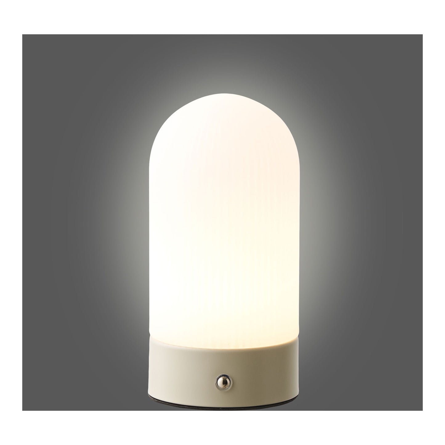 Ashford Bordlampe - Bordlampe, Genopladelig, Metal/Pe, Beige/Hvid ⎮ 5713917042692 ⎮ 6700003 