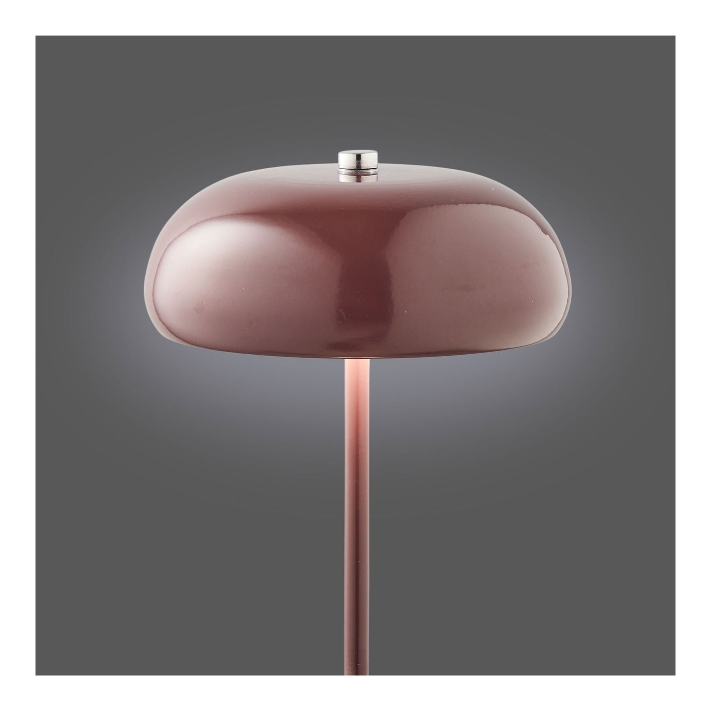 Margate Bordlampe - Bordlampe, Genopladelig, Metal, Bordeaux  Ø16 Cm ⎮ 5713917042708 ⎮ 6700004 