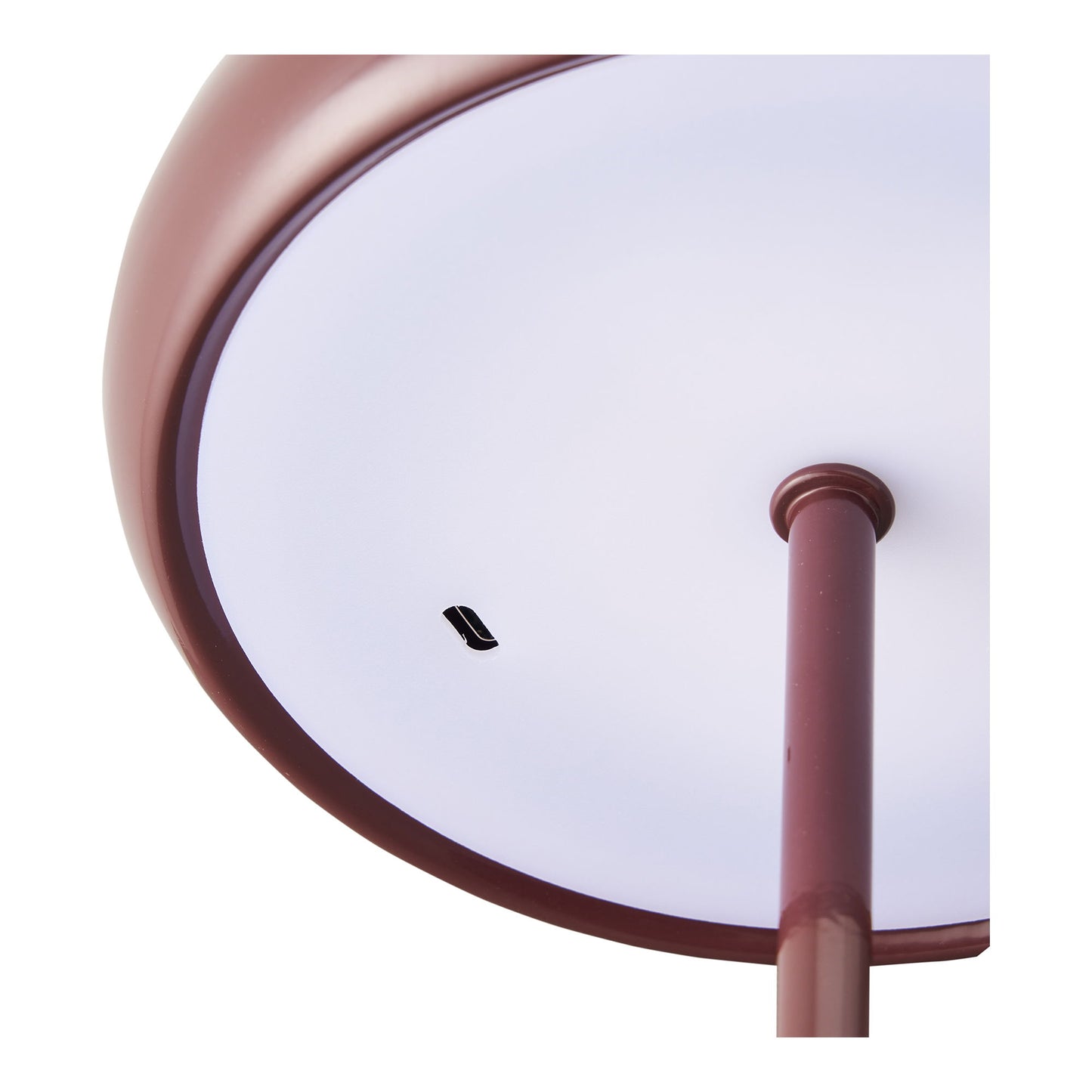 Margate Bordlampe - Bordlampe, Genopladelig, Metal, Bordeaux  Ø16 Cm ⎮ 5713917042708 ⎮ 6700004 