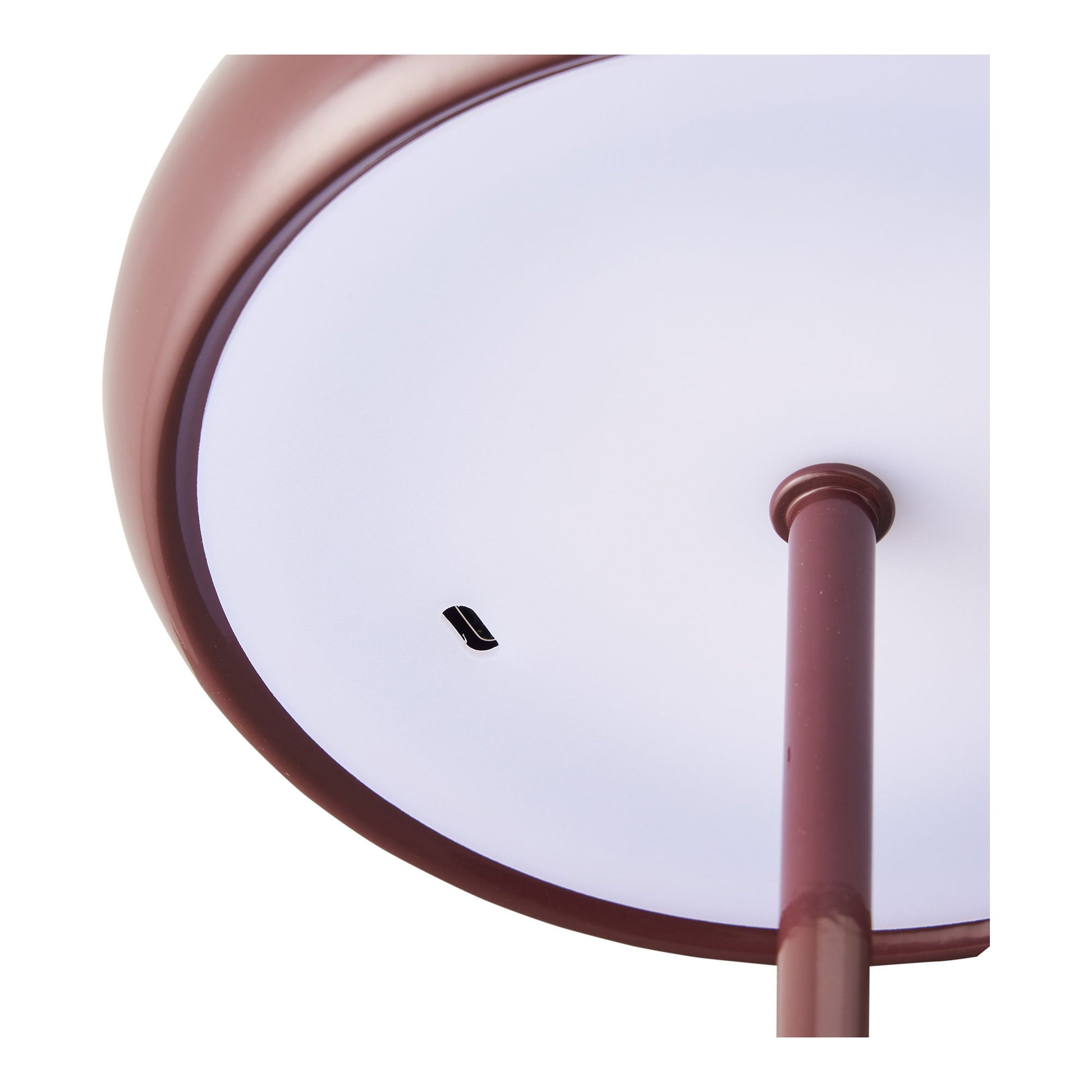 Margate Bordlampe - Bordlampe, Genopladelig, Metal, Bordeaux  Ø16 Cm ⎮ 5713917042708 ⎮ 6700004 