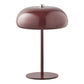 Margate Bordlampe - Bordlampe, Genopladelig, Metal, Bordeaux  Ø16 Cm ⎮ 5713917042708 ⎮ 6700004 