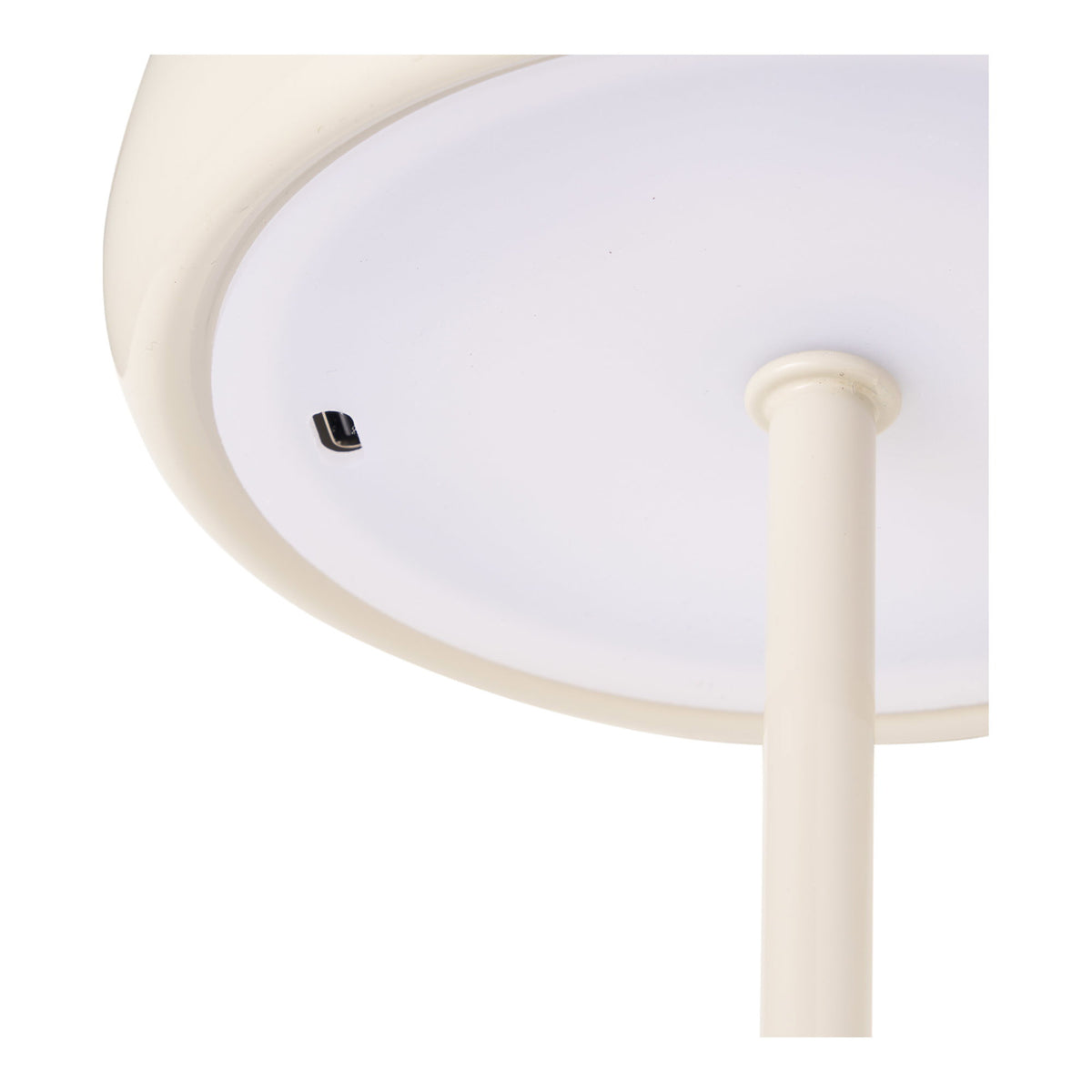 Margate Bordlampe - Bordlampe, Genopladelig, Metal, Beige Ø13 Cm ⎮ 5713917046850 ⎮ 6700006 