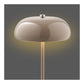 Margate Bordlampe - Bordlampe, Genopladelig, Metal, Taupe Ø16 Cm ⎮ 5713917046867 ⎮ 6700007 