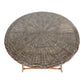 Larisa Spisebord - Spisebord, Kubu Rattan/Glas, Gråø120X77 Cm ⎮ 5713917027286 ⎮ 7001118 