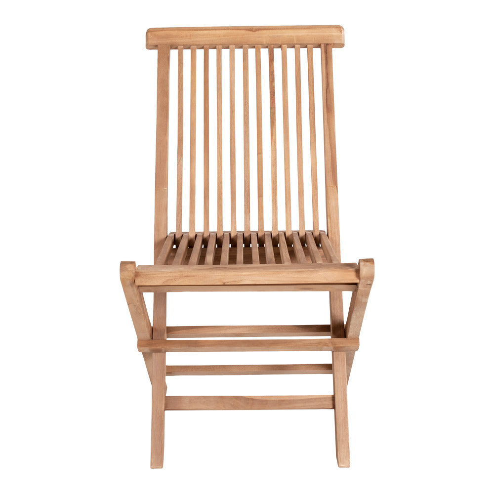 Toledo Spisebordstol - Spisebordstol I Teaktræ, Natur ⎮ Sæt af 2 stk. ⎮ 5713917007301 ⎮ 7001130 