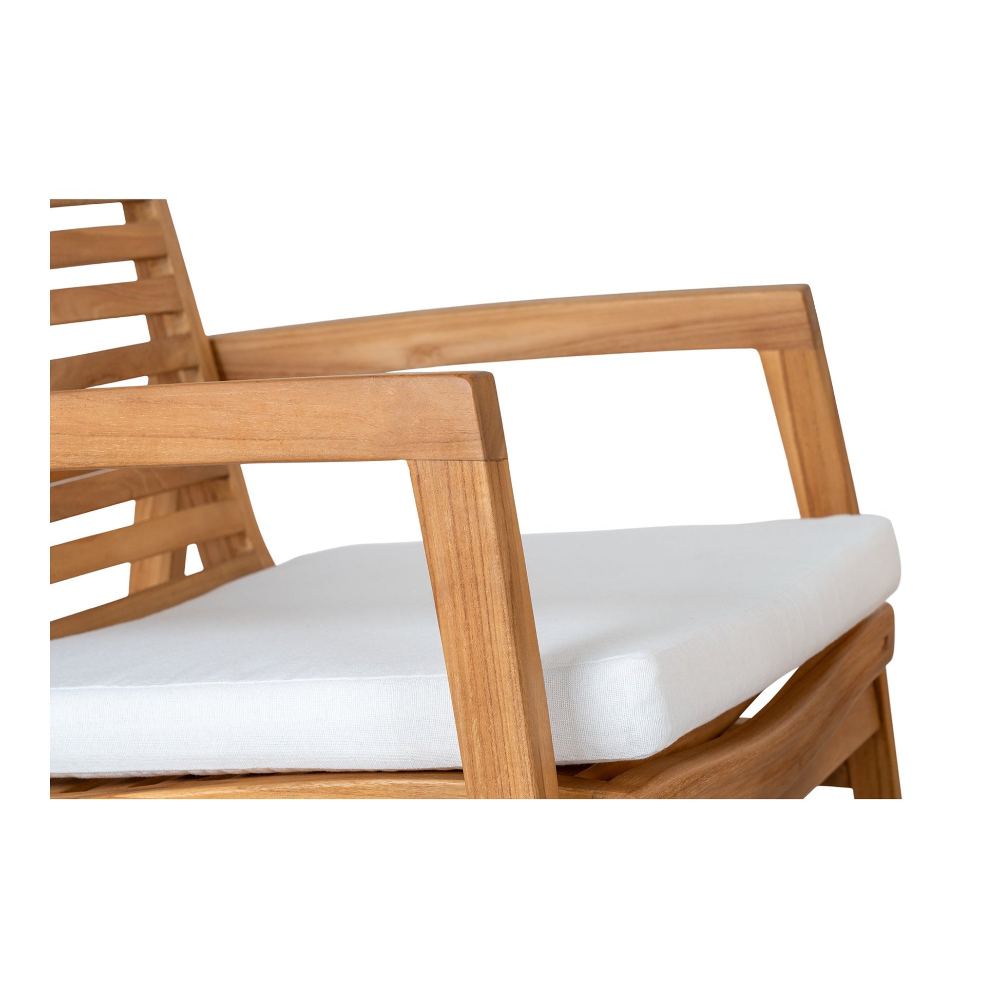 Santander Loungesæt - Loungesæt, Teak, Natur, Inkl. Hynder ⎮ 5713917027361 ⎮ 7001143 