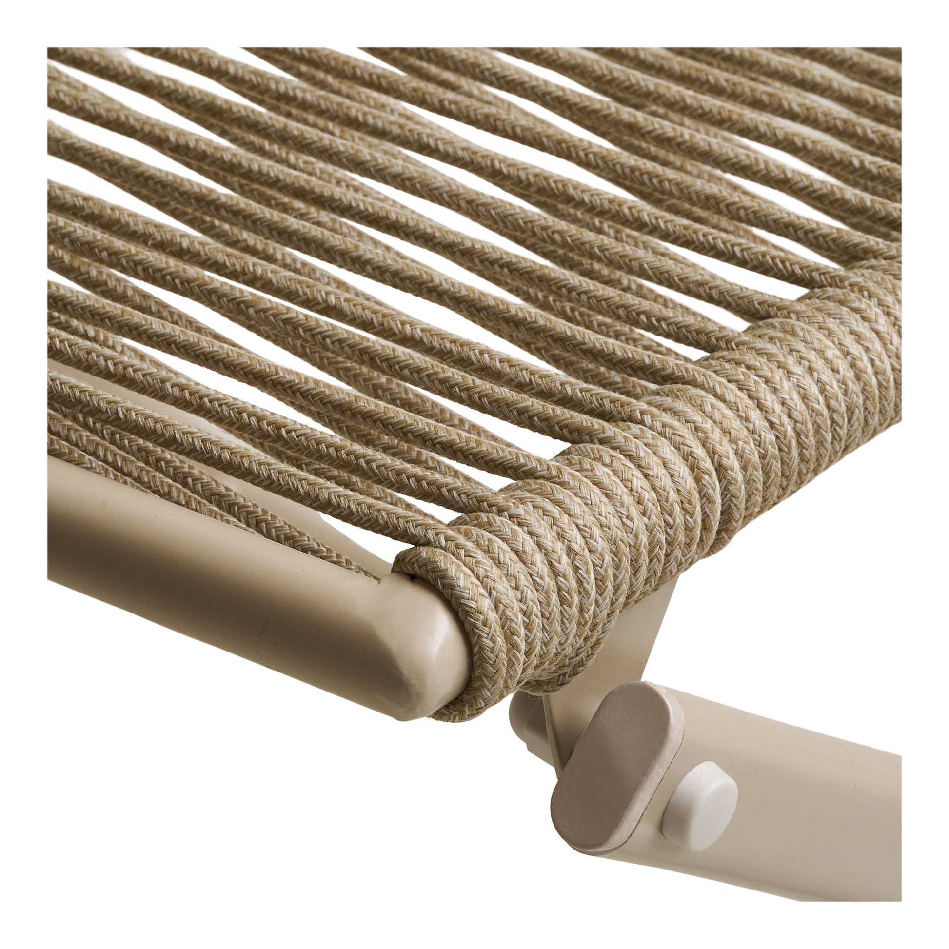 Arcas Cafésæt - Cafésæt, 2 Stole Og 1 Bord, Polyester/Stål, Taupe ⎮ 5713917042135 ⎮ 7150001 