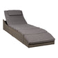 Split Solseng - Solseng, Polyrattan/Polyester, Kubu Grå, Inkl. Hynde ⎮ 5713917027873 ⎮ 7301030 