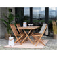 Oviedo Spisebord - Spisebord, Teak, Natur120X80X75 Cm ⎮ 5713917007714 ⎮ 7501060 