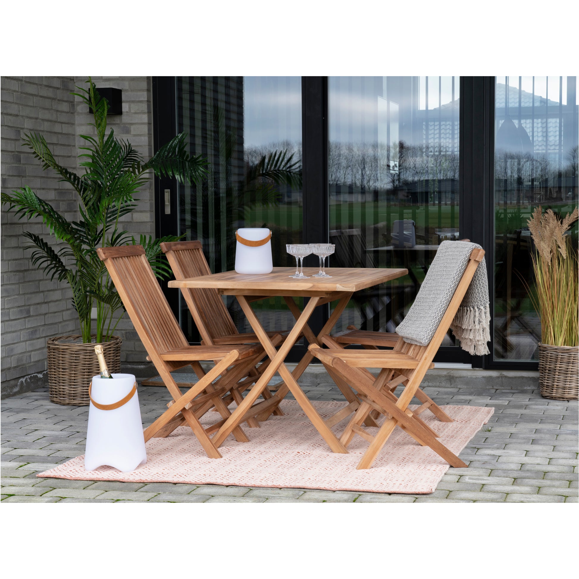 Oviedo Spisebord - Spisebord, Teak, Natur120X80X75 Cm ⎮ 5713917007714 ⎮ 7501060 