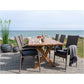 Murcia Spisebord - Spisebord, Teak, Natur 200X90X75 Cm ⎮ 5713917009459 ⎮ 7501090 