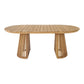 Berja Spisebord - Spisebord, Teak, Natur, 100X200X75 Cm ⎮ 5713917047956 ⎮ 7501097 