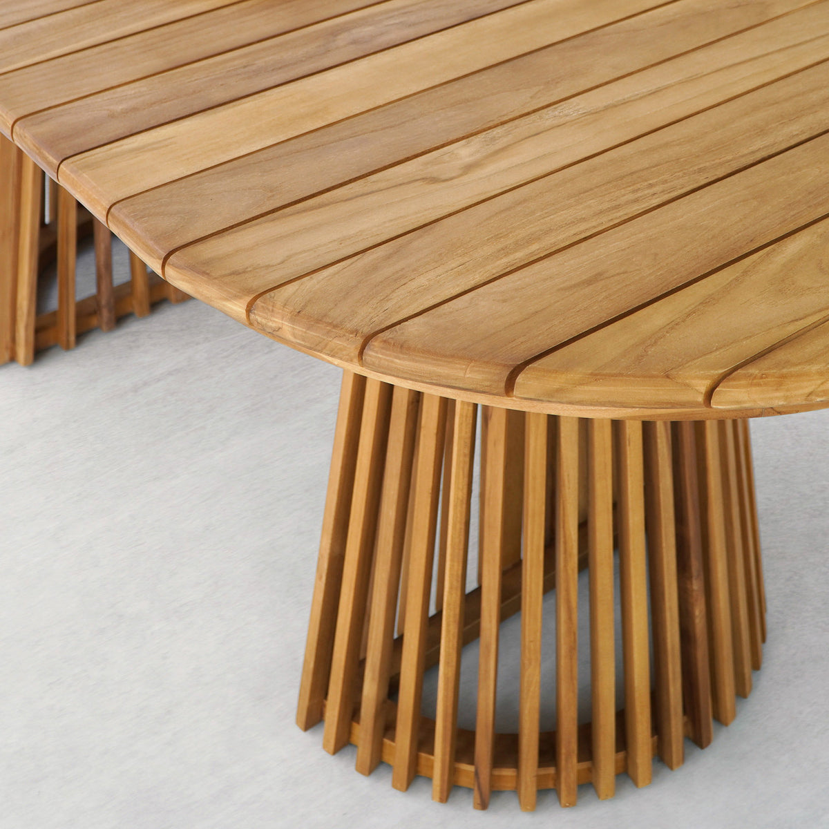 Berja Spisebord - Spisebord, Teak, Natur, 100X200X75 Cm ⎮ 5713917047956 ⎮ 7501097 