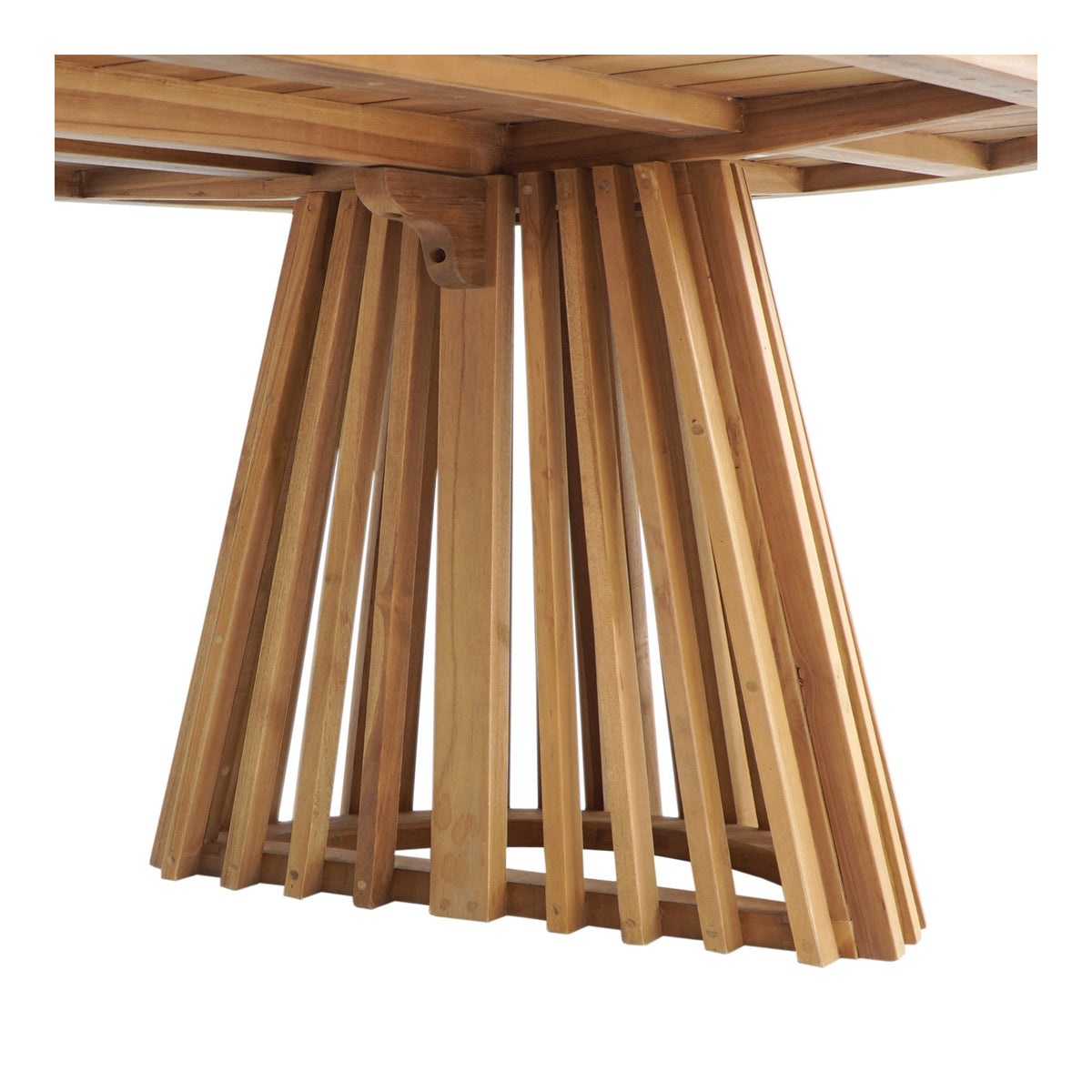 Berja Spisebord - Spisebord, Teak, Natur, 100X200X75 Cm ⎮ 5713917047956 ⎮ 7501097 