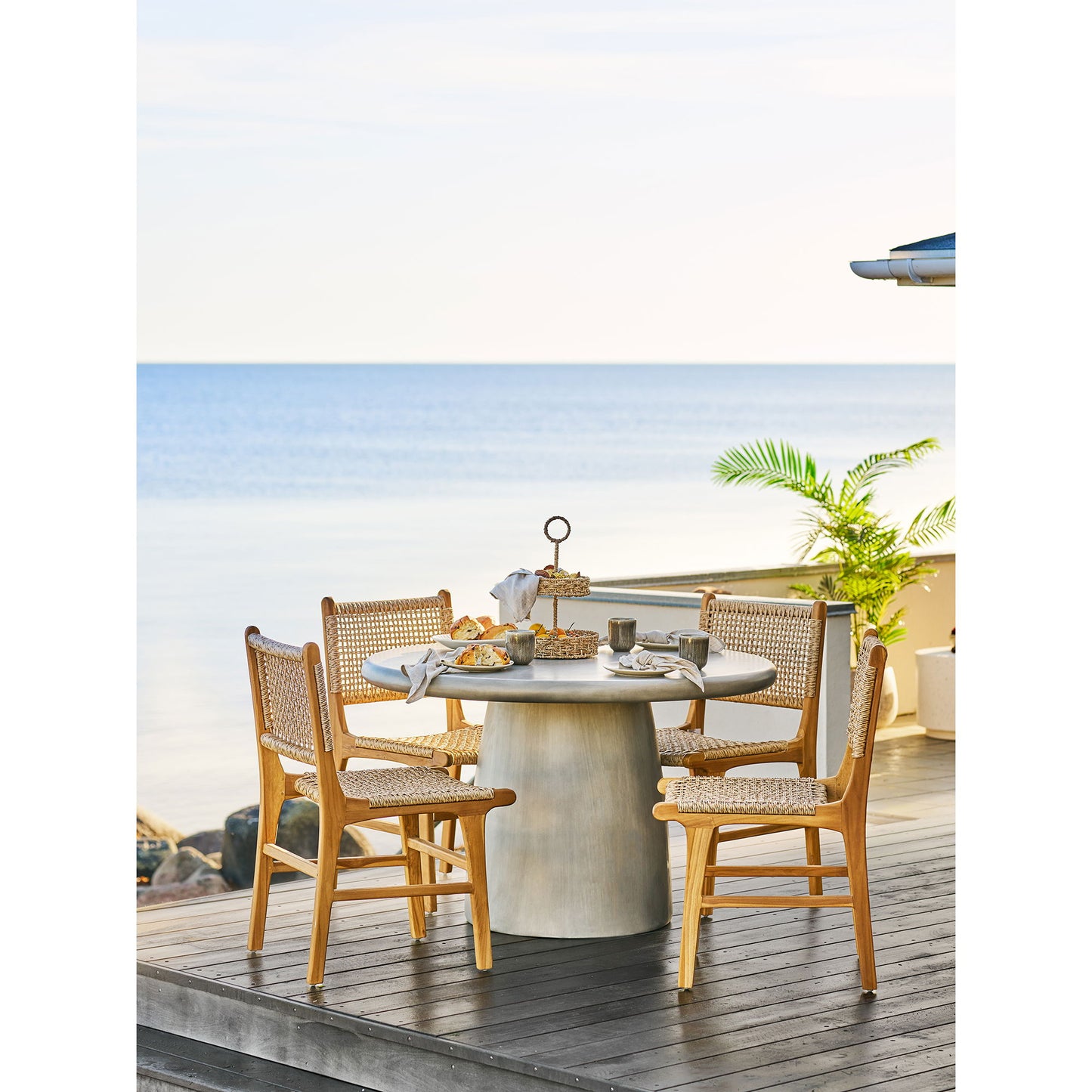 Bonnet Spisebord - Spisebord, Fiberclay, Grå Ø120X75 Cm ⎮ 5713917043101 ⎮ 7501190 