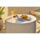 Bonn Sofabord - Sofabord, Fiberclay, Terrazzo Look Ø70X40 Cm ⎮ 5713917043729 ⎮ 7511032 