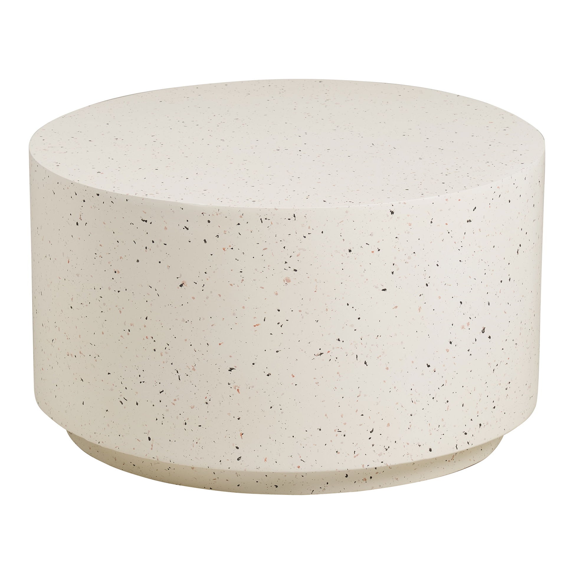 Bonn Sofabord - Sofabord, Fiberclay, Terrazzo Look Ø70X40 Cm ⎮ 5713917043729 ⎮ 7511032 