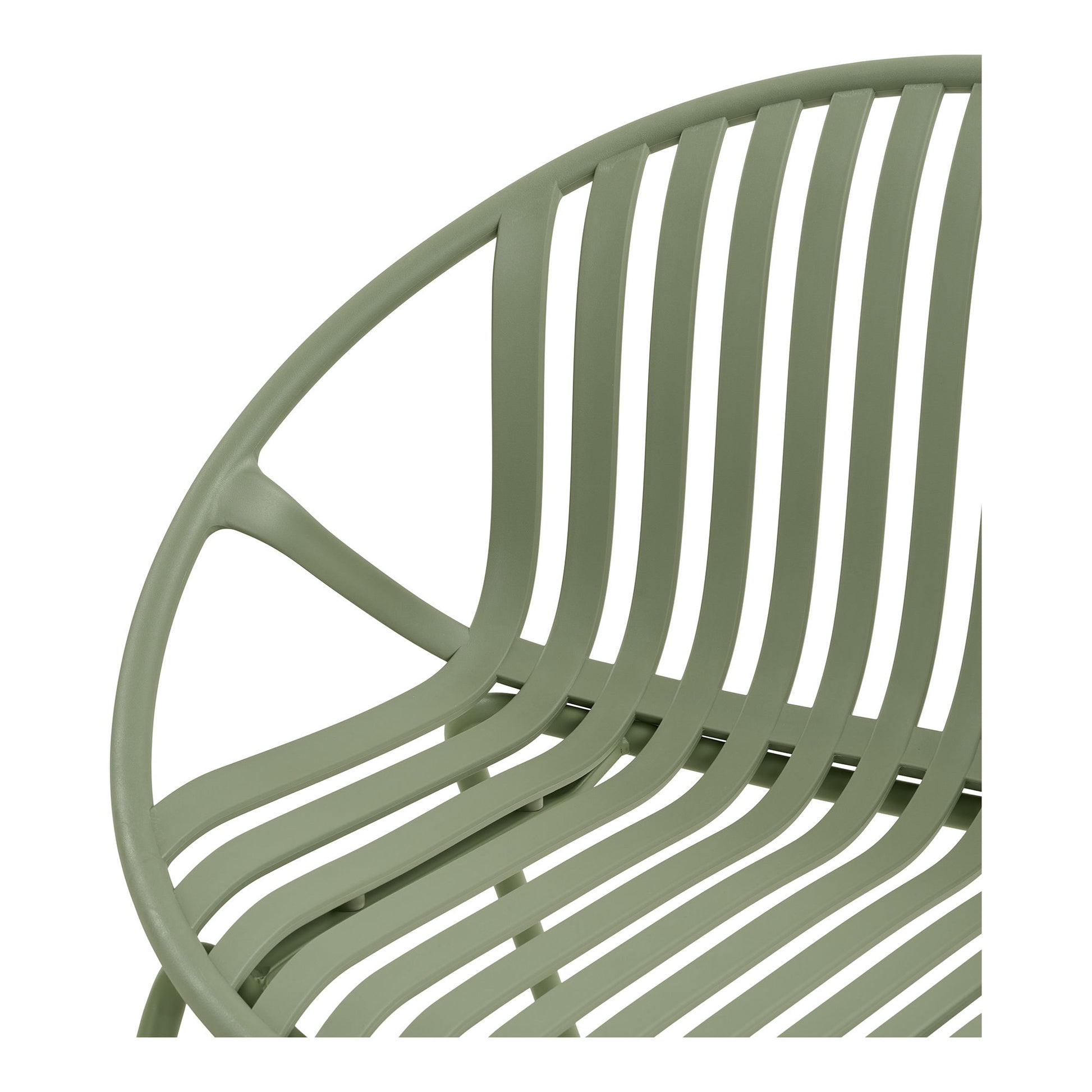 Saly Loungesæt - Loungesæt, Polypropylen/Stål, Grøn ⎮ 5713917041879 ⎮ 7701023 