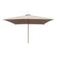 Orlando Parasol - Parasol, Træstok, Sand 300X300 Cm ⎮ 5713917029365 ⎮ 7701151 