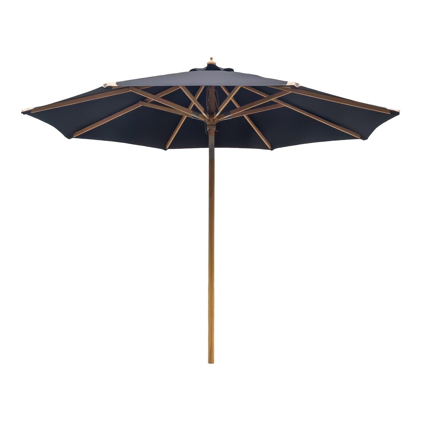 Austin Parasol - Parasol Med Tilt, Træstok, Sort, Ø300 Cm ⎮ 5713917029372 ⎮ 7701152 