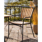 Cleveland Spisebordsstol - Spisebordsstol, Teak Med Sort Stel ⎮ Sæt af 4 stk. ⎮ 5713917026265 ⎮ 7801170 