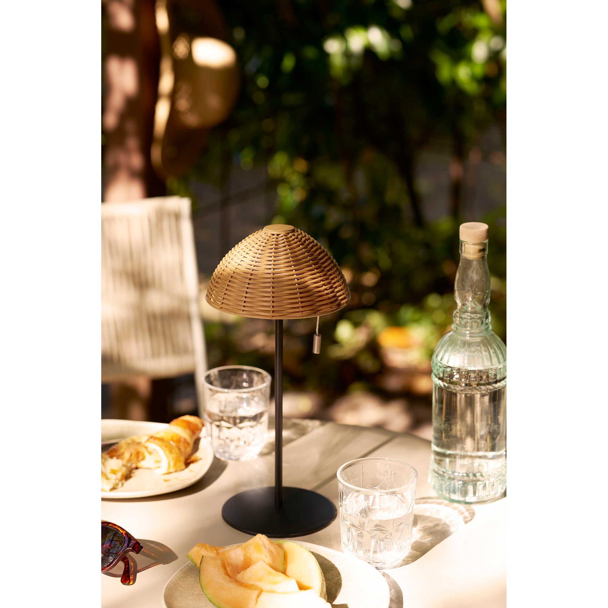 Wigan Bordlampe - Bordlampe, Metal, Genopladelig, Natur/Sort ⎮ 5713917041640 ⎮ 7950005 