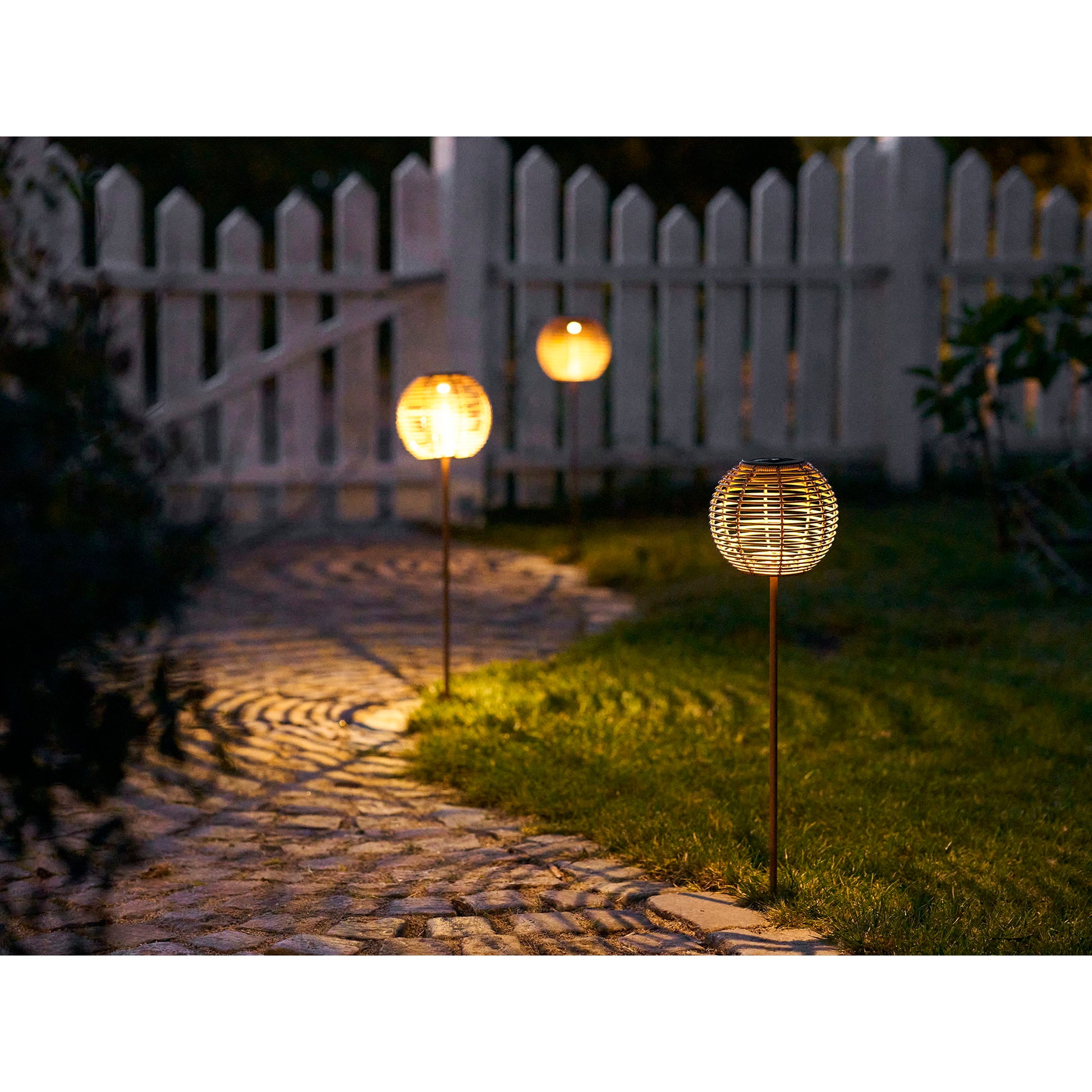 Carlisle Lampe - Lampe, Genopladelig Med Integreret Solcelle, Natur ⎮ 5713917041671 ⎮ 7960001 