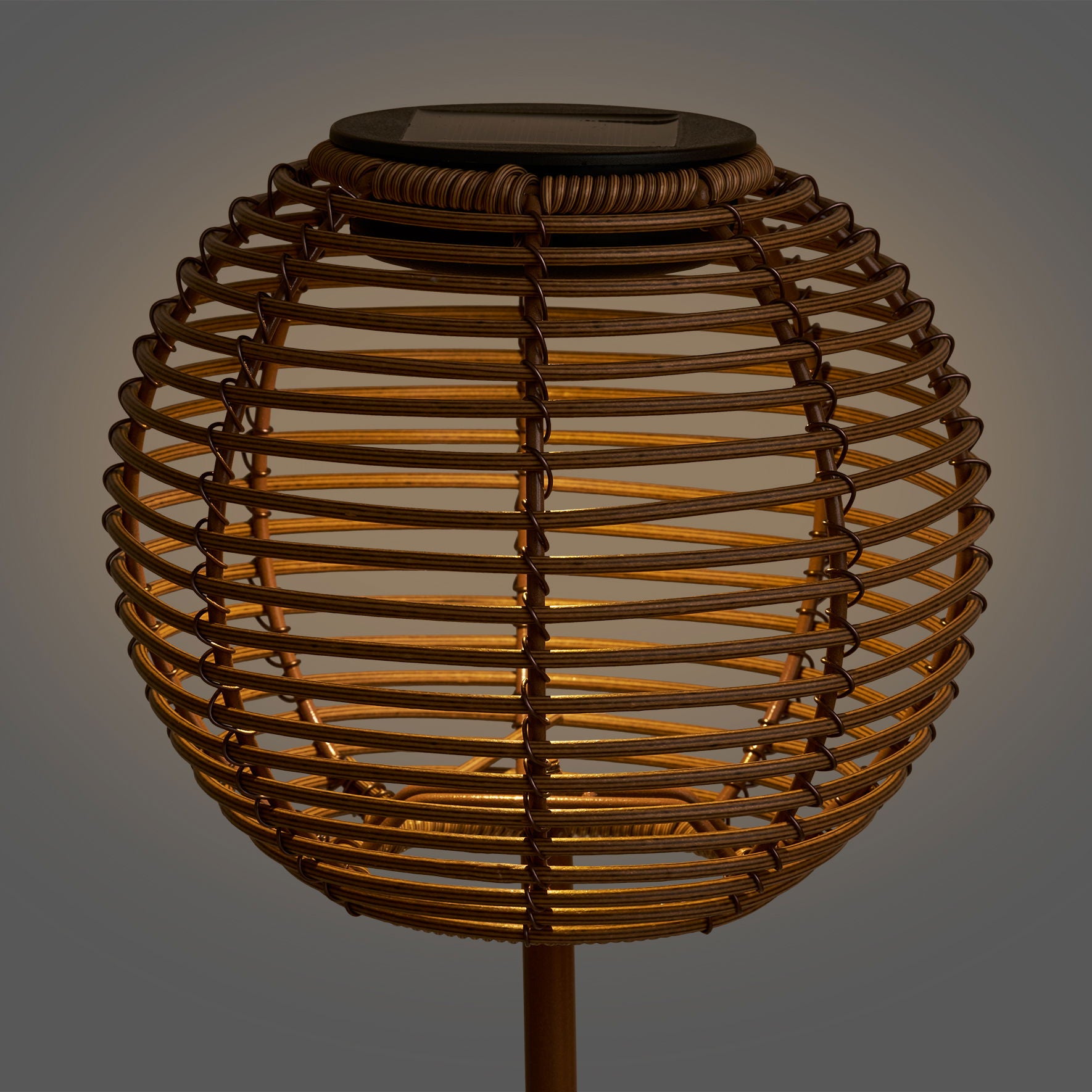 Carlisle Lampe - Lampe, Genopladelig Med Integreret Solcelle, Natur ⎮ 5713917041671 ⎮ 7960001 