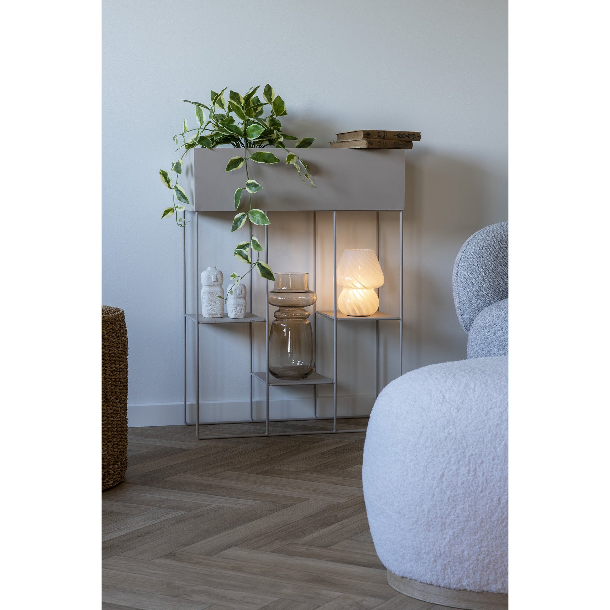 Rabo Plantekasse - Plantekasse, Stål, 3 Hylder, Sand 25X60X80 Cm ⎮ 5713917026401 ⎮ 9201010 