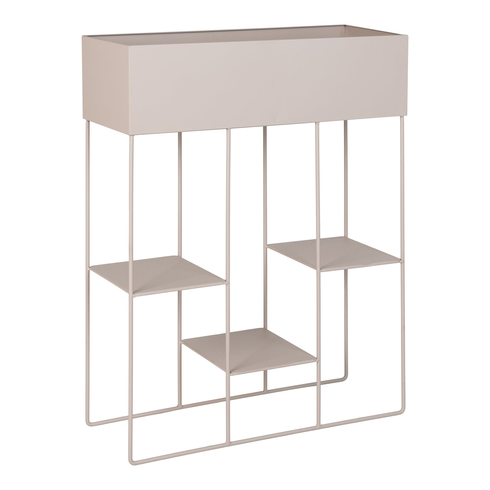 Rabo Plantekasse - Plantekasse, Stål, 3 Hylder, Sand 25X60X80 Cm ⎮ 5713917026401 ⎮ 9201010 