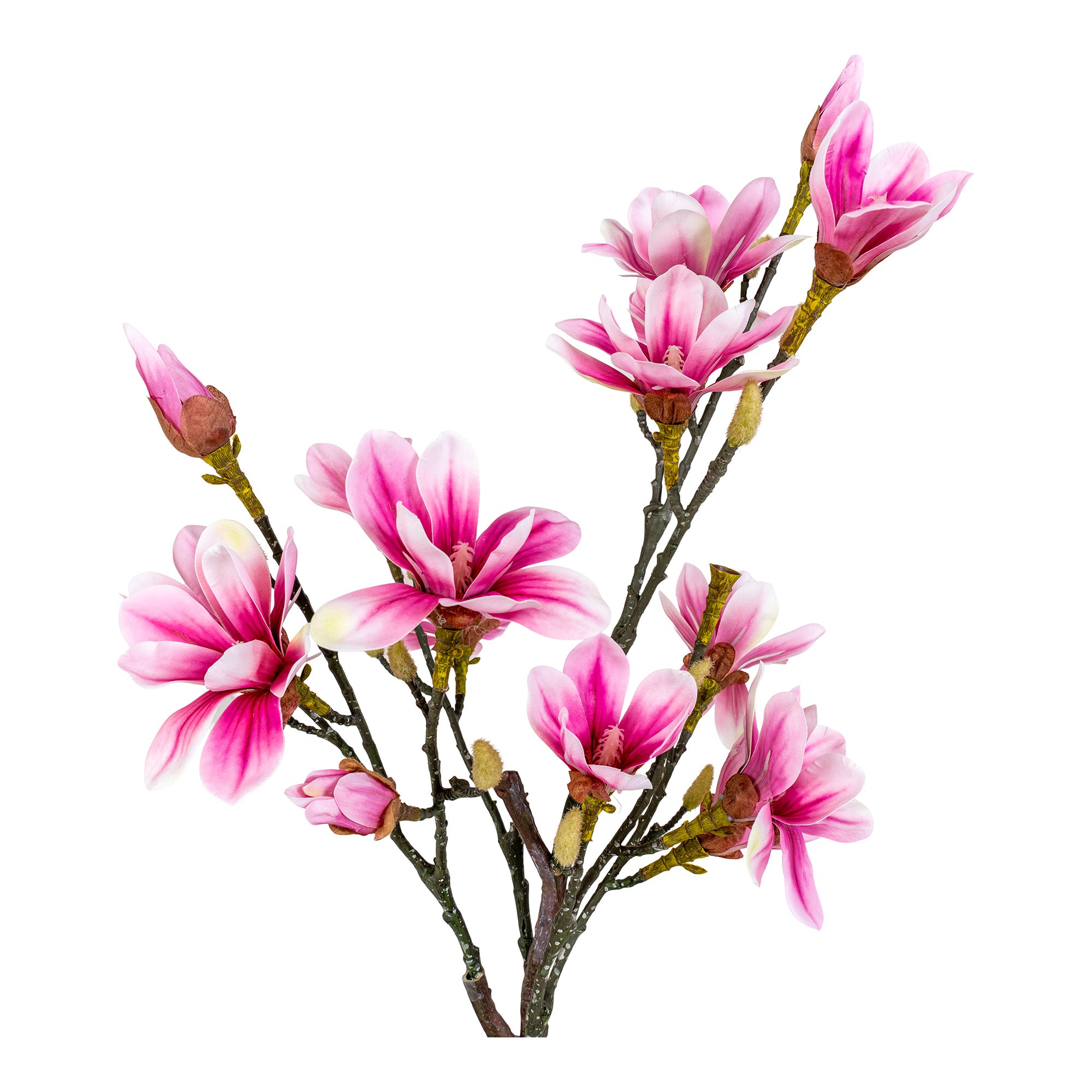 Magnoliatræ - Kunstig Plante, Rosa, 75 Cm ⎮ 5713917022601 ⎮ 9501130 